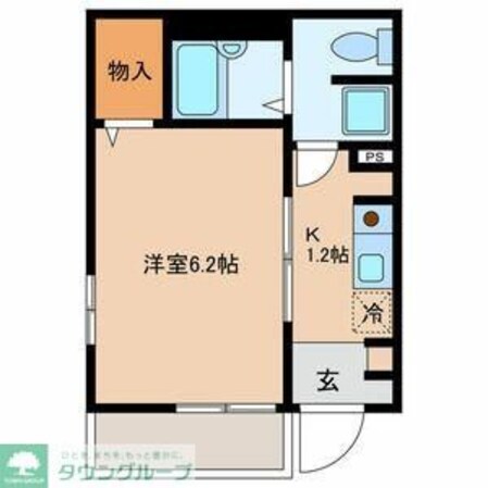 Js court(ジエイズコ-ト)の物件間取画像